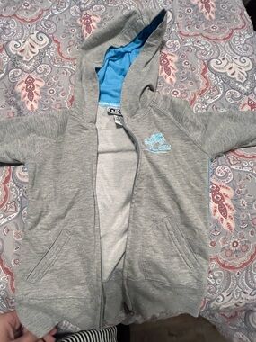 CCM girls crop arm sweater